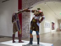 exhibition / yinya shonbare mbe how to blo up two heads at once