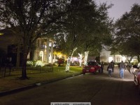 on his way to a meeting