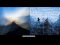 # 002 painting: gert esenherz  | photo: norbert guthier  |  size: 40 x100 inches