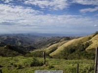 outside monte verde reserve everything is chopped down