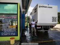 car wash. getting ready to cross to south america.