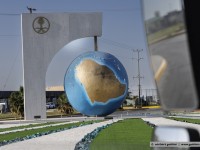 saudi arabia on the globe