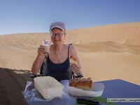 breakfast in the desert